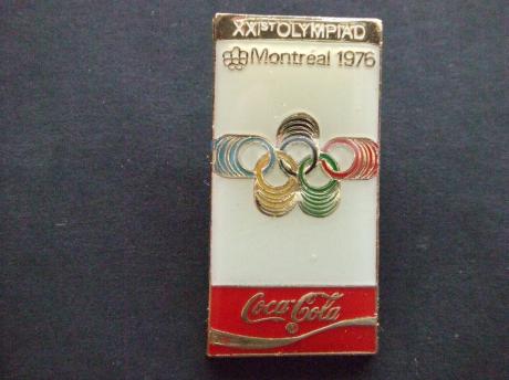 Olympische Spelen 1976 Montréal Canada sponsor Coca Cola